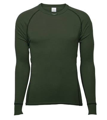 Triko BRYNJE CLASSIC WOOL SHIRT green XL