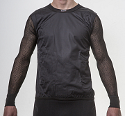 Triko s dlouhým rukávem BRYNJE SUPER THERMO SHIRT WINDFRONT black XS