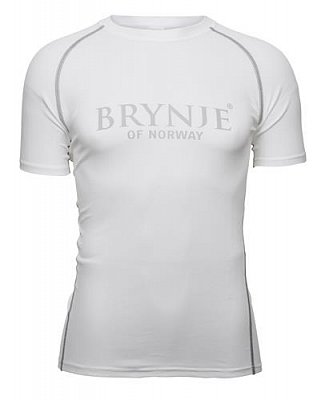 Triko s krátkým rukávem BRYNJE SPRINT LIGHT T-SHIRT white L