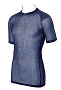 Triko s krátkým rukávem BRYNJE SUPER THERMO T-SHIRT W/INLAY navy XS