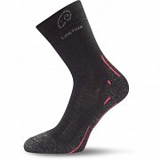 Vlněné trekové ponožky LASTING WHI 900 černá S
