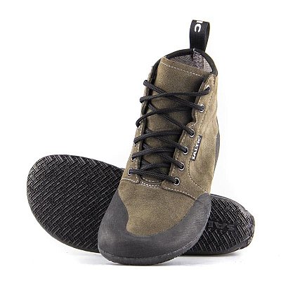 Zimní barefoot boty SALTIC OUTDOOR WINTER ExtasyFix® oliv EU 42