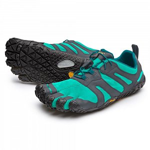 Dámské prstové boty vibram fivefingers v-trail 2.0 w blue/green eu 40