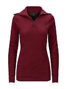 Dámský rolák BRYNJE ARCTIC DOUBLE ZIP-POLO chianti M