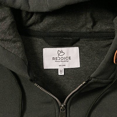 Mikina na zip s kapucí REJOICE RAPHANUS ME71 XXXL