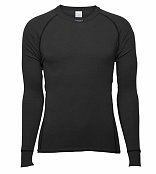 Triko BRYNJE CLASSIC WOOL SHIRT black XL